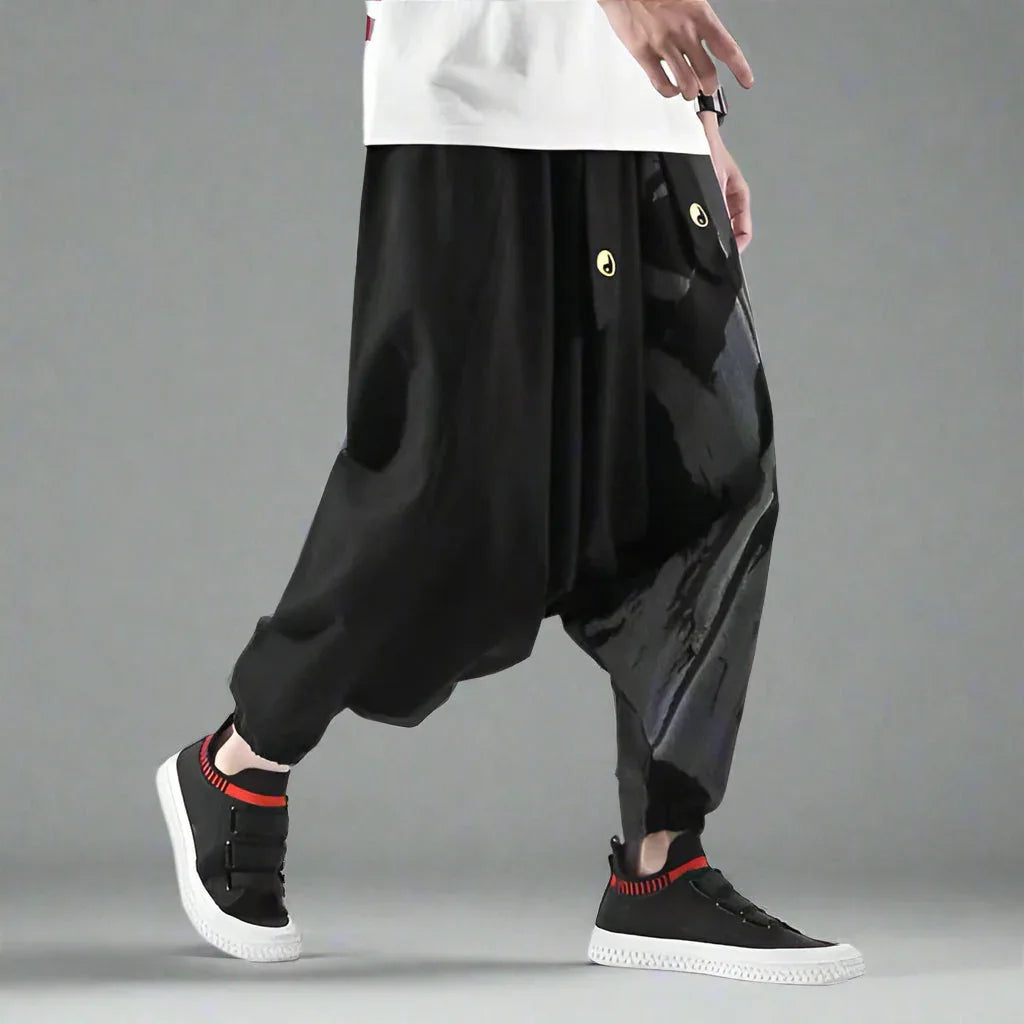 Chic Bohemian Harem Pants -  casual wear - Chic Bohemian Harem Pants for Casual Style