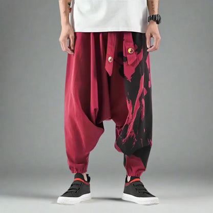 Chic Bohemian Harem Pants - comfortable harem pants - Chic Bohemian Harem Pants for Casual Style
