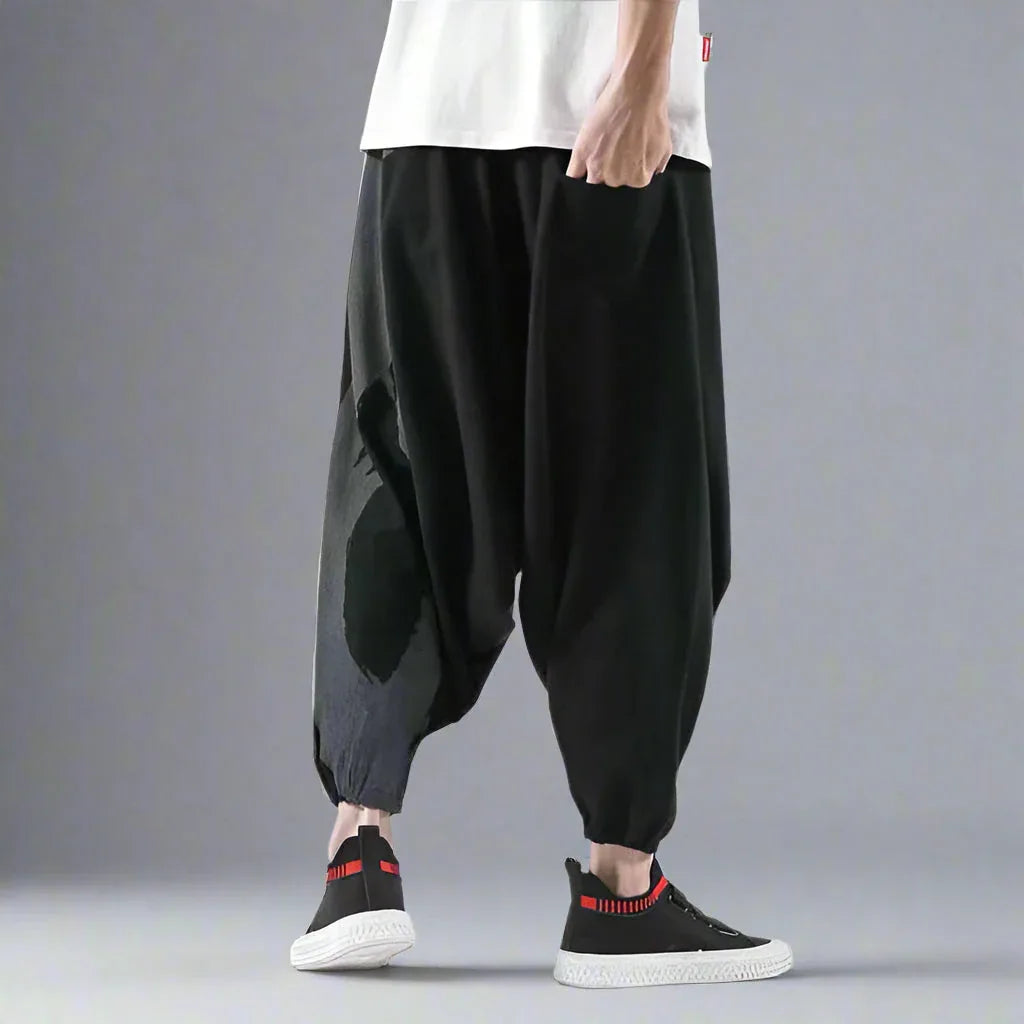 Chic Bohemian Harem Pants - comfortable harem pants - Chic Bohemian Harem Pants for Casual Style