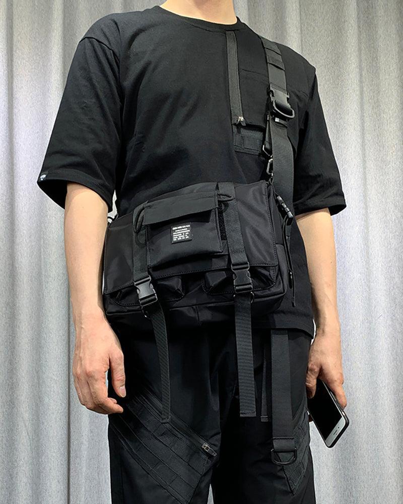 Chic City Sling Backpack -  black backpack - Chic City Sling Backpack for Everyday Use