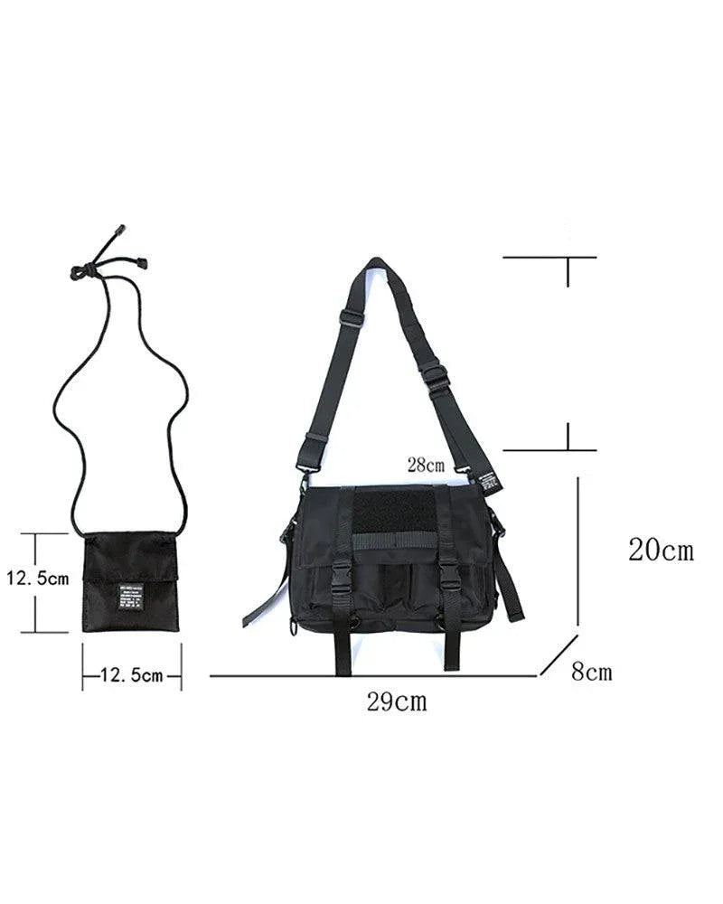 Chic City Sling Backpack -  detachable pouch bag - Chic City Sling Backpack for Everyday Use