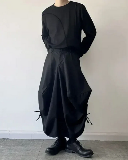Chic Contemporary Hakama Design -  trendy hakama pants - Stylish Modern Hakama Trousers for Everyday Wear