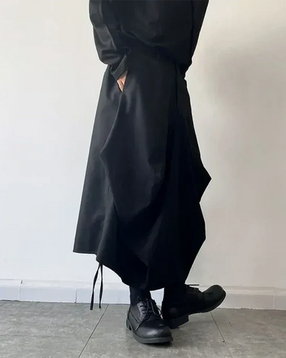 Chic Contemporary Hakama Design - hakama trousers - Stylish Modern Hakama Trousers for Everyday Wear