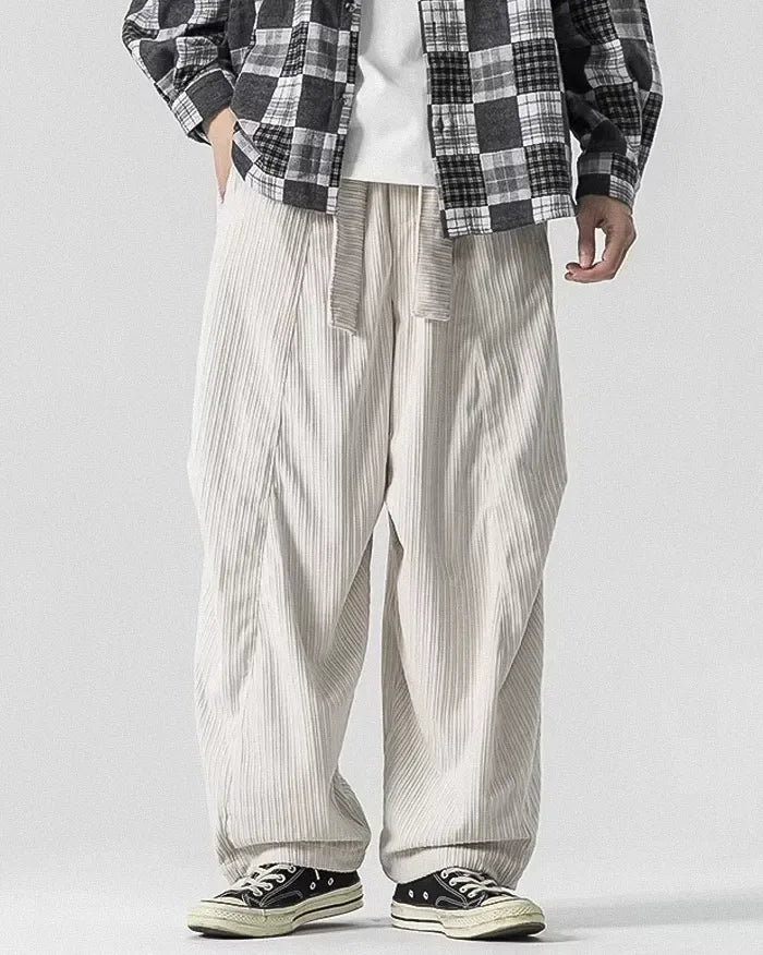 Chic Corduroy Trousers for All - comfortable corduroy trousers - Chic Corduroy Trousers for Versatile Comfort