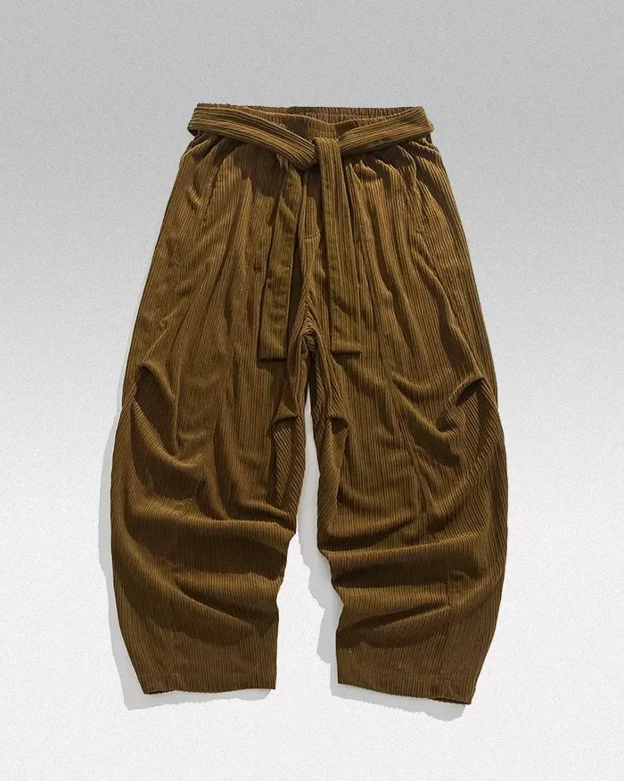 Chic Corduroy Trousers for All -  lightweight breathable pants - Chic Corduroy Trousers for Versatile Comfort