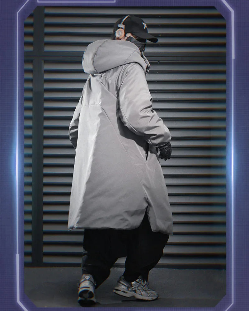 Chic Cozy Long Winter Coat -  chic coat - Irregular Long Winter Coat for Comfortable Style