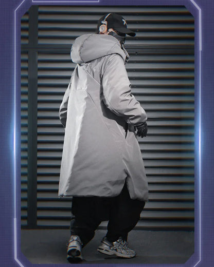 Chic Cozy Long Winter Coat -  chic coat - Irregular Long Winter Coat for Comfortable Style