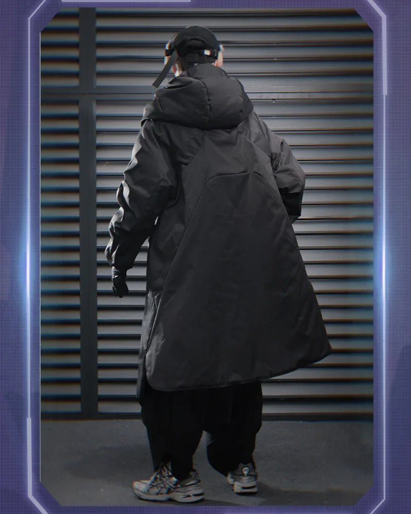Chic Cozy Long Winter Coat -  cozy coat - Irregular Long Winter Coat for Comfortable Style