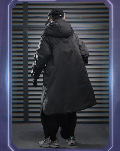 Chic Cozy Long Winter Coat -  cozy coat - Irregular Long Winter Coat for Comfortable Style