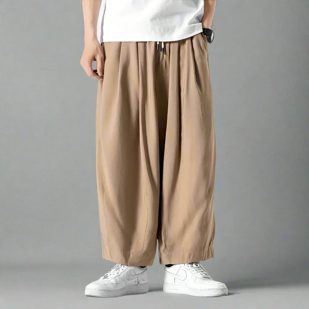 Chic Cozy Lounge Pants -  ankle length - Stylish Lounge Pants for Comfort and Versatility