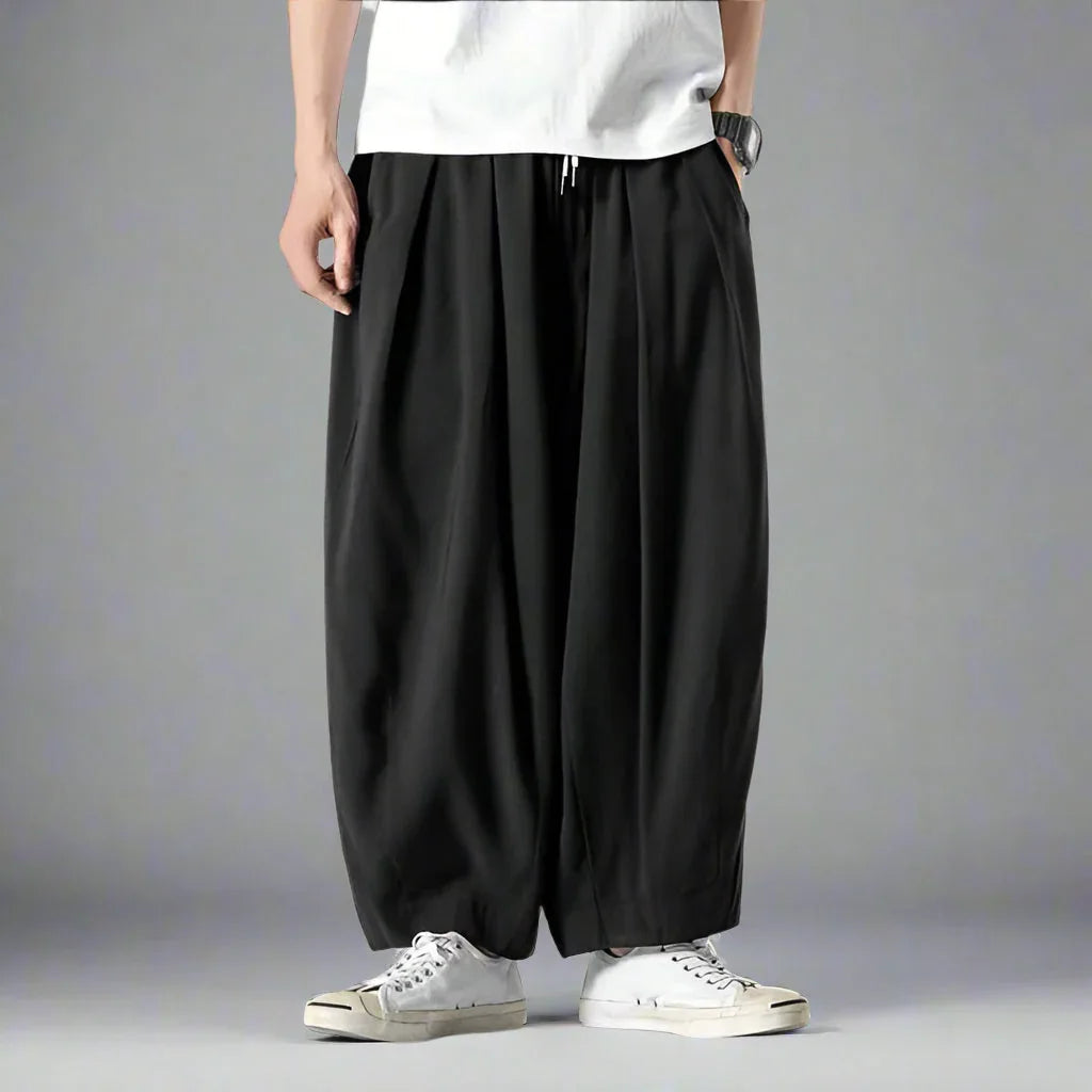 Chic Cozy Lounge Pants -  harajuku style - Stylish Lounge Pants for Comfort and Versatility