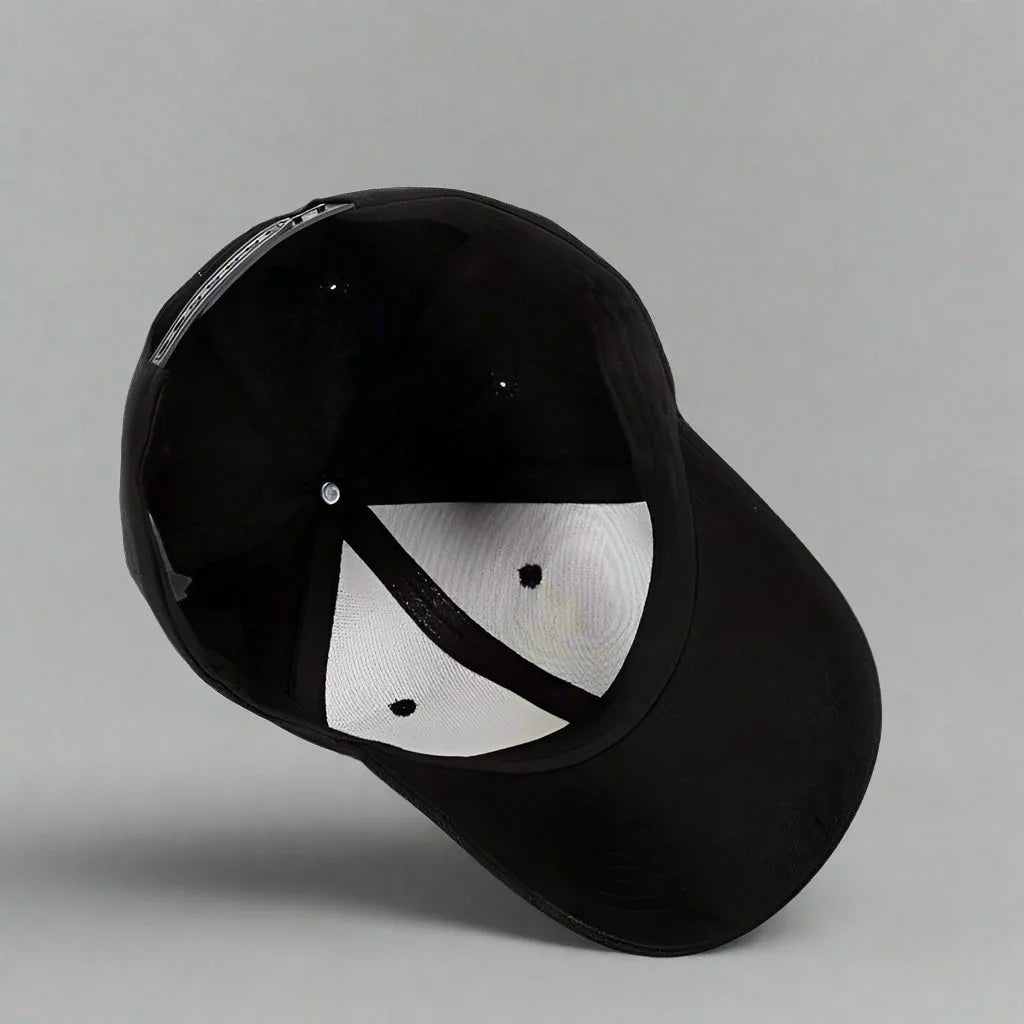 Chic Cross-Detail Cap -  breathable fabric cap - Chic Cross-Detail Cap for Comfort and Style