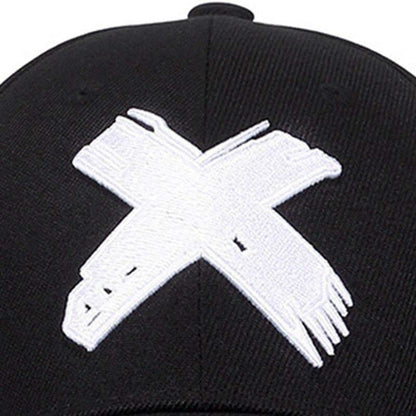 Chic Cross-Detail Cap -  casual cap - Chic Cross-Detail Cap for Comfort and Style