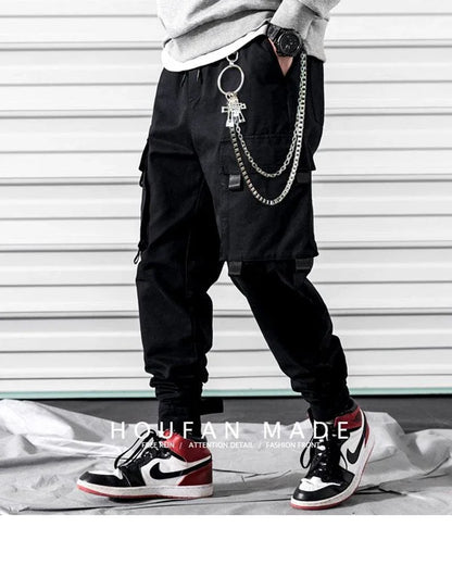 Chic Crossbody Chain Accessory -  cyberpunk aesthetic - Chic Crossbody Chain Accessory in Steel Design