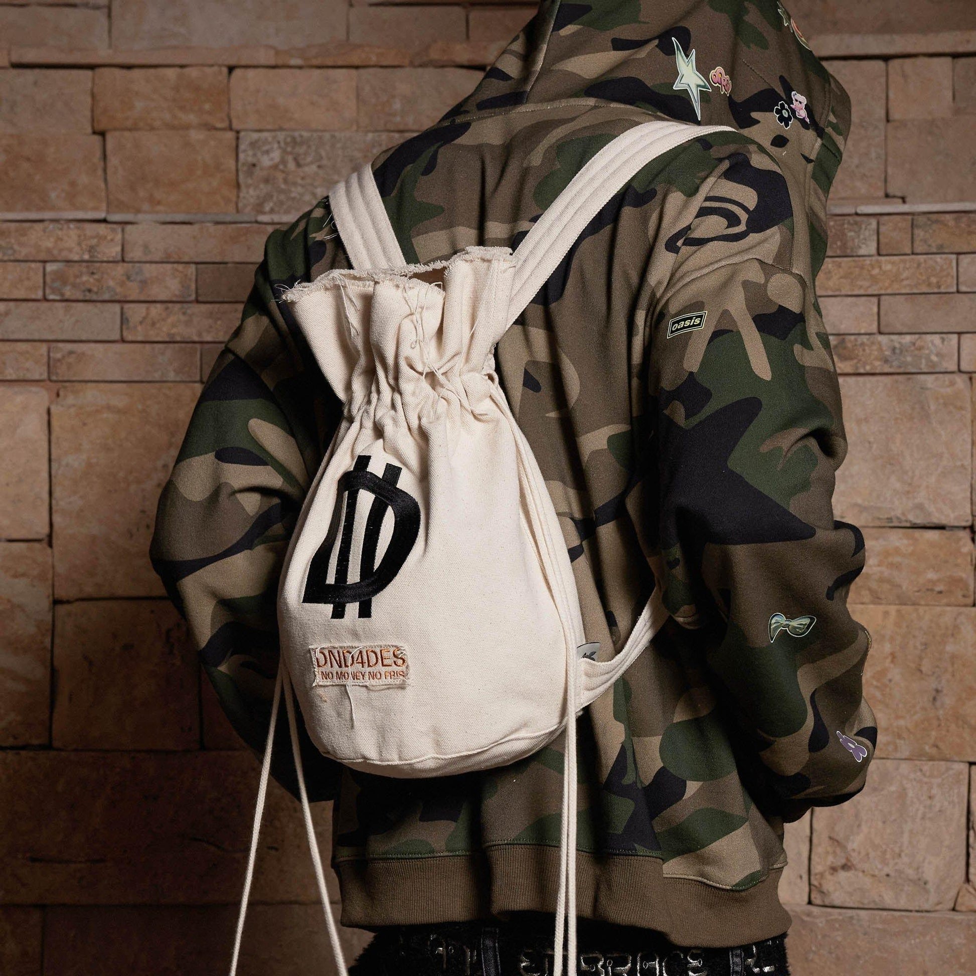Chic Drawstring Bucket Bag - functional backpack - Chic Drawstring Bucket Bag for Everyday Use