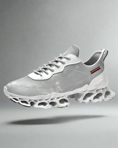 Chic Frosted Leather Sneakers - stylish techwear shoes - Stylish Frosted Leather Sneakers for Any Outfit