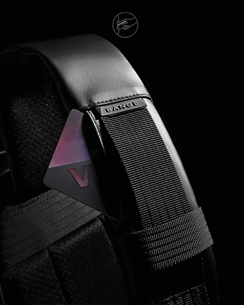 Chic Geometric Sling Pack - durable backpack - Chic Geometric Sling Pack with USB Port