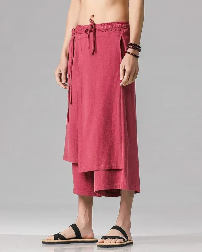 Chic Hakama-Style Trousers -  modern hakama trousers - Chic Hakama-Style Trousers for Easy Elegance