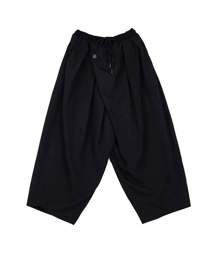 Chic High-Waist Tech Trousers -  urban style - Chic High-Waist Tech Trousers for Urban Style