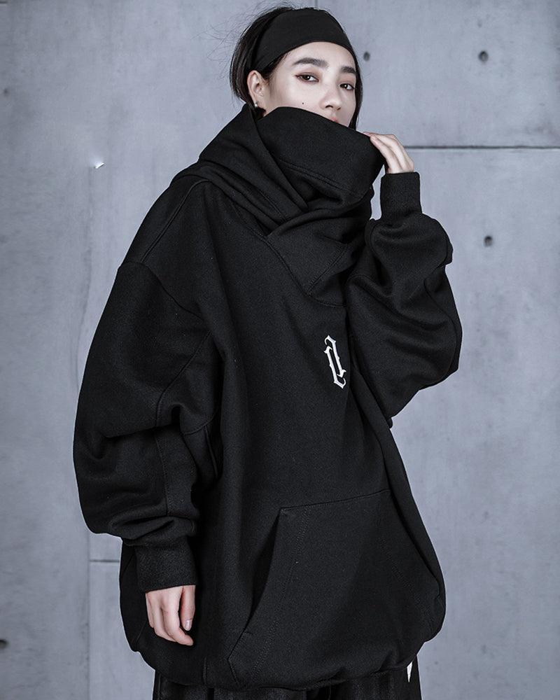 Chic Hoodie Scarf Combo -  durable everyday wear - Stylish Urban Techwear Hoodie and Scarf Combo