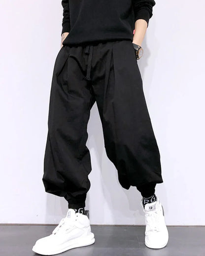 Chic Japanese Harem Trousers -  comfortable stylish trousers - Japanese Harem Trousers for Effortless Style