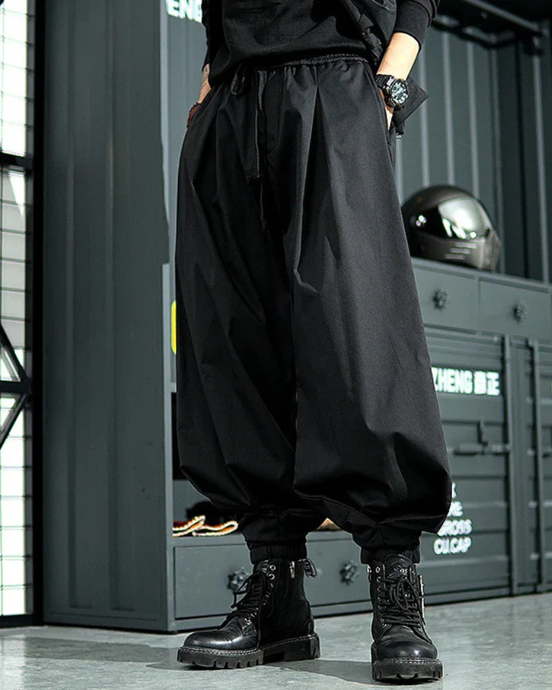 Chic Japanese Harem Trousers - harem trousers - Japanese Harem Trousers for Effortless Style