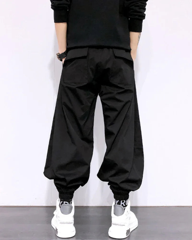 Chic Japanese Harem Trousers -  japanese pants - Japanese Harem Trousers for Effortless Style