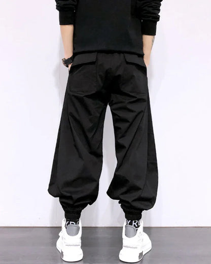 Chic Japanese Harem Trousers -  japanese pants - Japanese Harem Trousers for Effortless Style