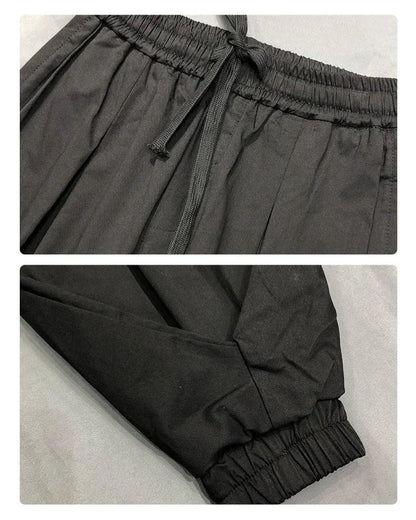 Chic Japanese Harem Trousers -  versatile harem pants - Japanese Harem Trousers for Effortless Style