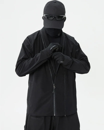 Chic Japanese Kimono Jacket -  water-resistant clothing - Stylish Japanese Kimono Jacket for All Occasions