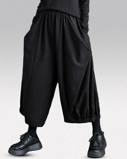 Chic Japanese Wide Leg Pants - chic wide leg pants - Chic Japanese Wide Leg Pants for Women