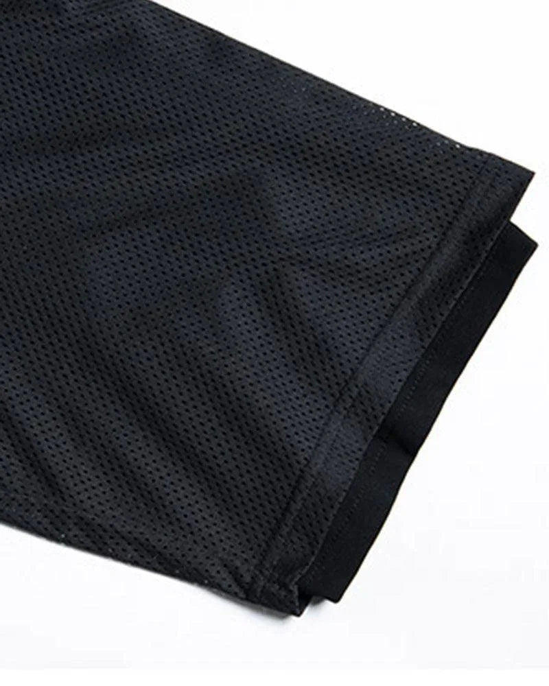 Chic Layered Mesh Top - mesh top - Chic Layered Mesh Top for Urban Style