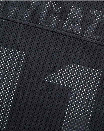 Chic Layered Mesh Top -  urban fashion - Chic Layered Mesh Top for Urban Style