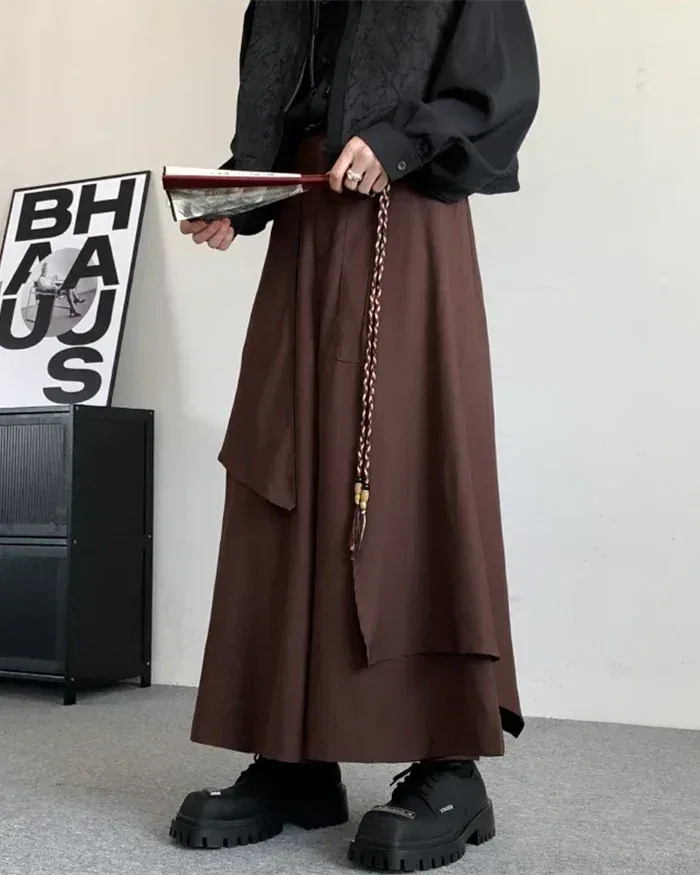 Chic Long Skirt Pants -  comfortable relaxed fit - Stylish Long Skirt Pants for All Occasions