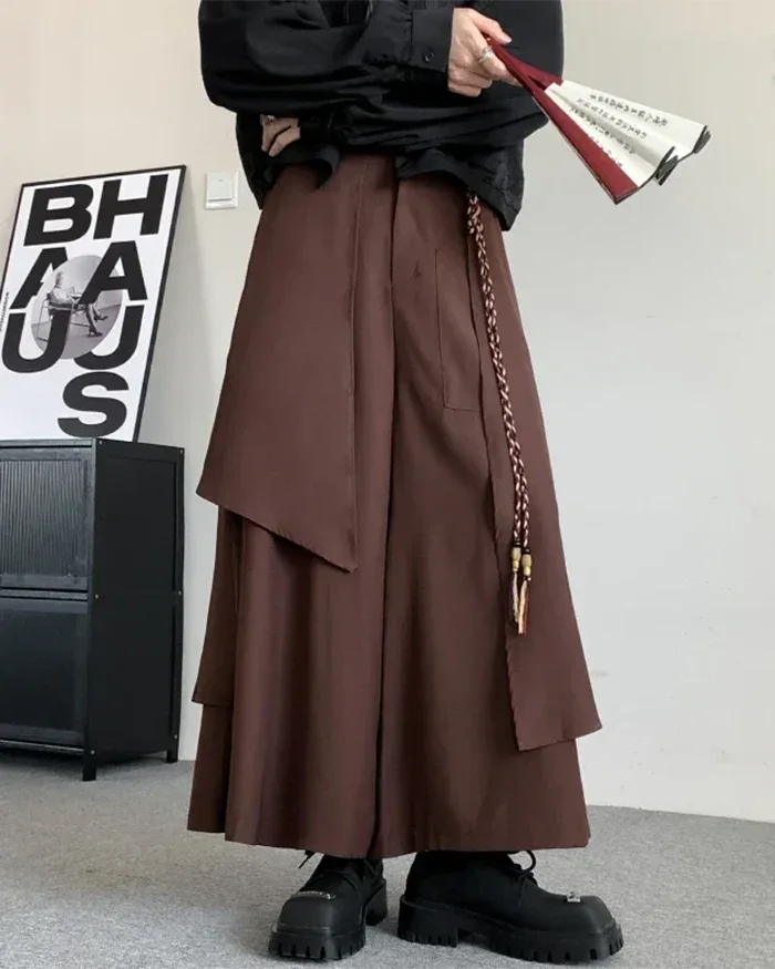 Chic Long Skirt Pants -  casual outfit - Stylish Long Skirt Pants for All Occasions