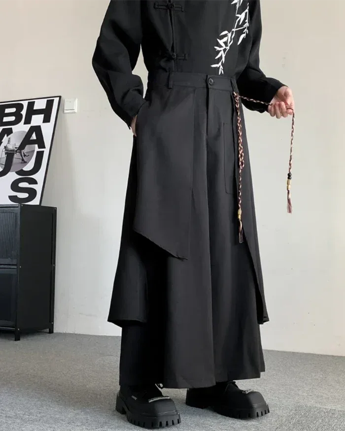 Chic Long Skirt Pants -  casual outfit - Stylish Long Skirt Pants for All Occasions