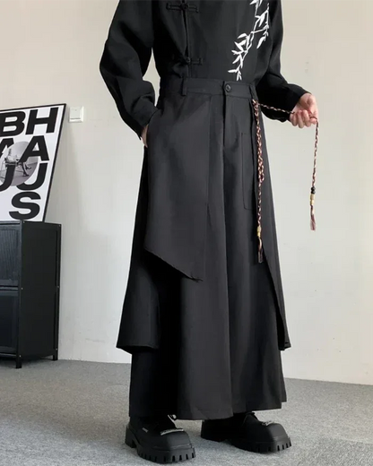 Chic Long Skirt Pants -  casual outfit - Stylish Long Skirt Pants for All Occasions