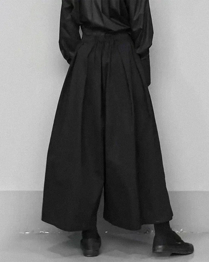 Chic Modern Hakama Pants -  casual wear - Chic Modern Hakama Pants for Everyday Style