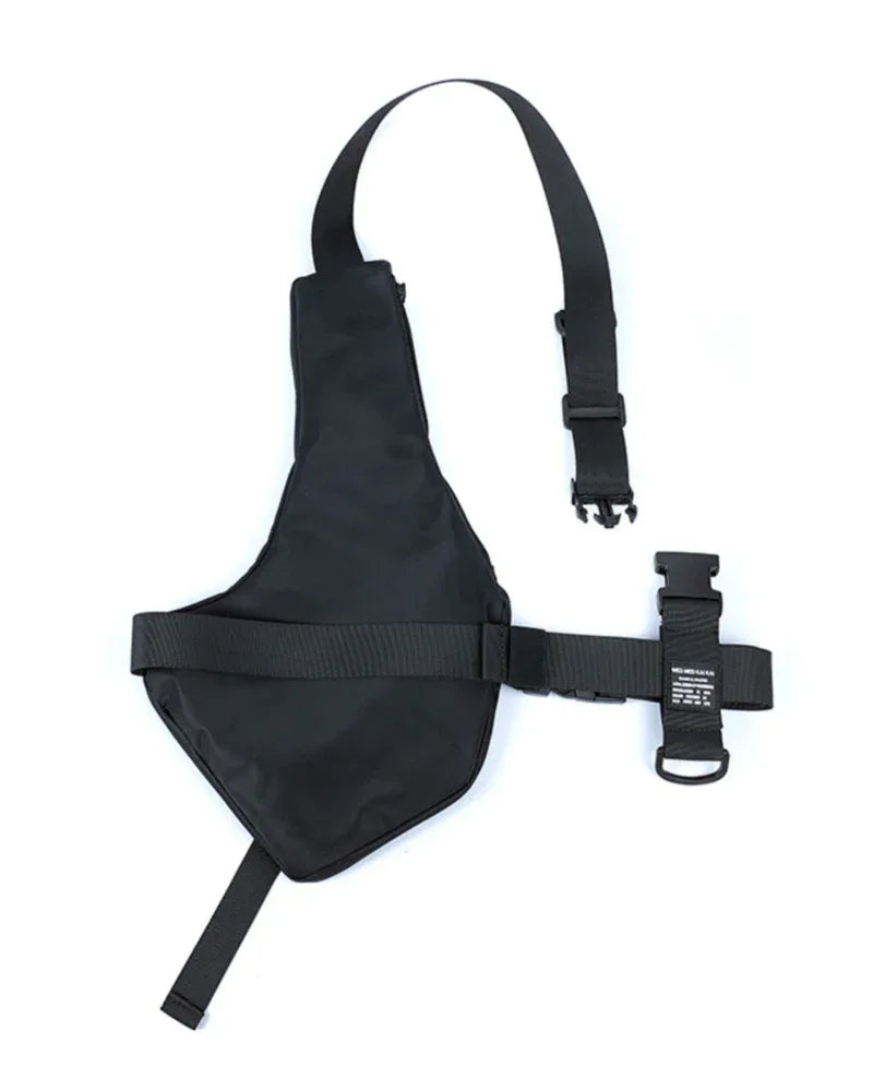 Chic Multi-Style Chest Vest -  adjustable straps - Chic Multi-Style Chest Vest for Everyday Comfort