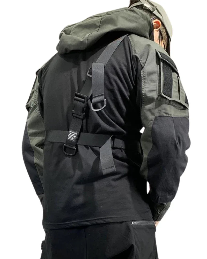 Chic Multi-Style Chest Vest -  lightweight chest bag - Chic Multi-Style Chest Vest for Everyday Comfort