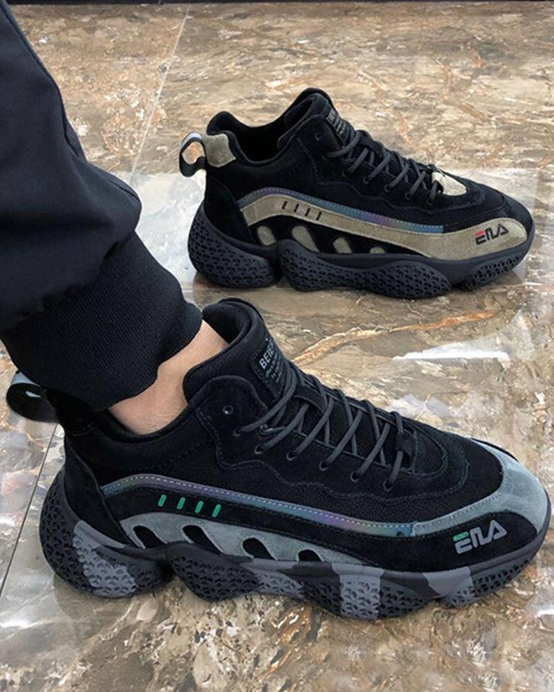 Chic Nubuck Tech Kicks -  comfortable tech footwear - Chic Nubuck Tech Kicks for Comfort and Style