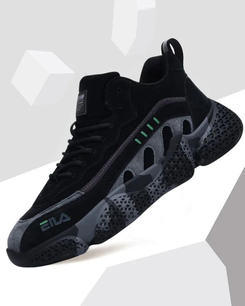 Chic Nubuck Tech Kicks - stylish sneakers - Chic Nubuck Tech Kicks for Comfort and Style
