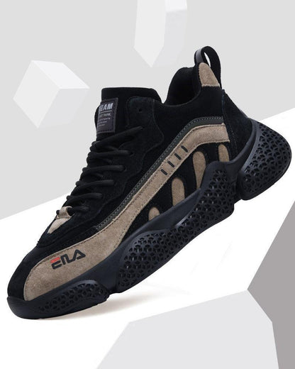 Chic Nubuck Tech Kicks - nubuck sneakers - Chic Nubuck Tech Kicks for Comfort and Style