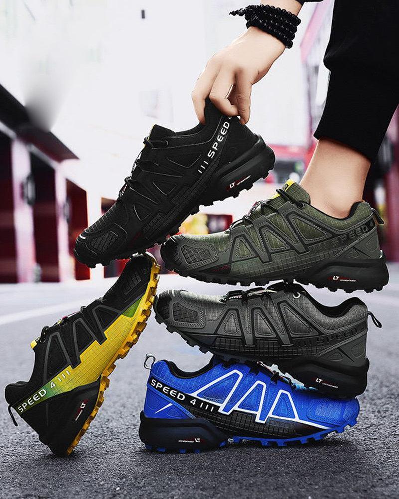 Chic Outdoor Comfort Shoes -  cyberpunk streetwear shoes - Comfortable Techwear Sneakers for All-Day Wear