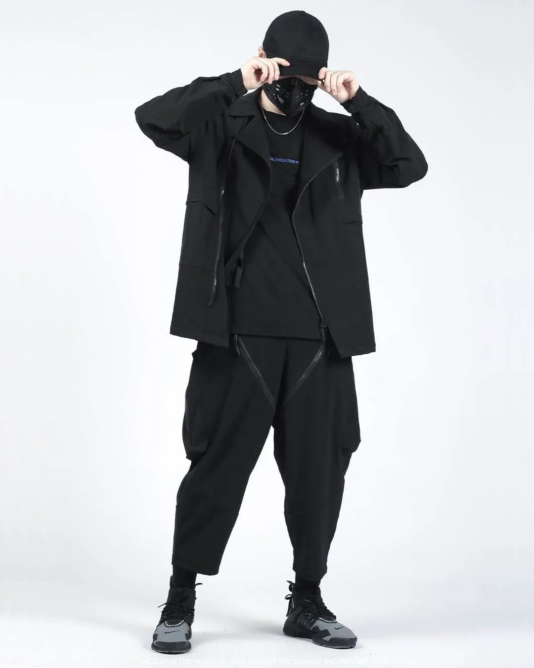 Chic Oversized Casual Pants -  functional pockets pants - Trendy Water-Resistant Oversized Casual Pants