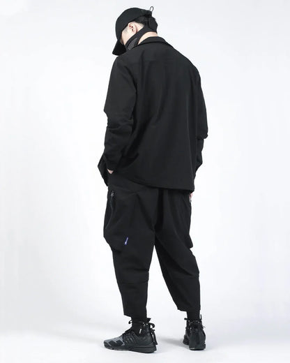 Chic Oversized Casual Pants -  outdoor pants - Trendy Water-Resistant Oversized Casual Pants