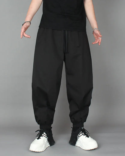 Chic Plaid Harem Trousers -  harem pants - Chic Plaid Harem Trousers for Effortless Style