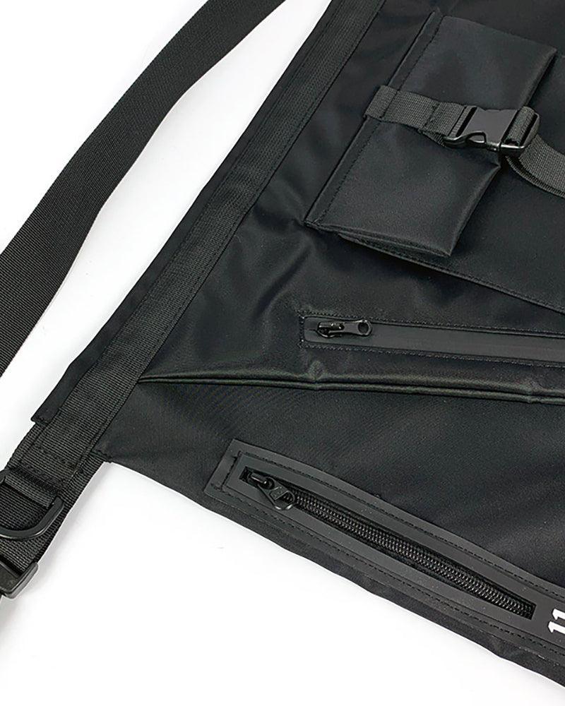 Chic Sling Apron Bag -  nylon shoulder bag - Chic Sling Apron Bag for Everyday Style