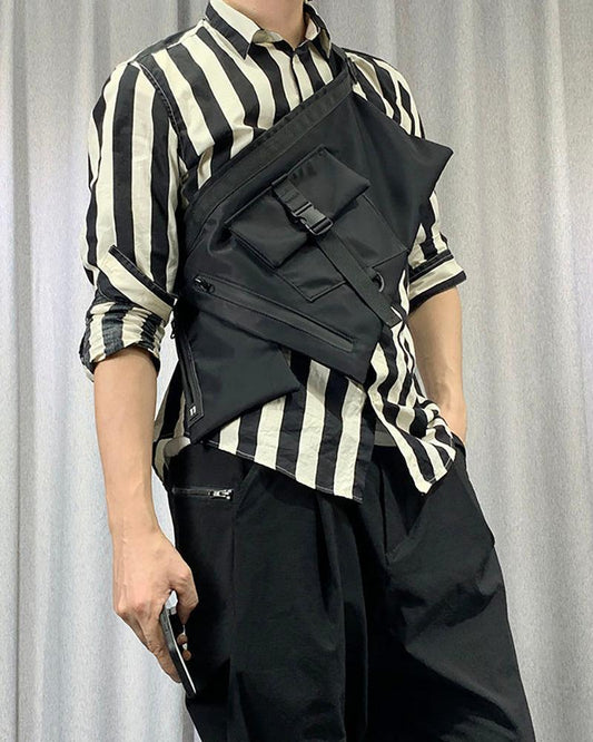 Chic Sling Apron Bag - stylish waist bag - Chic Sling Apron Bag for Everyday Style