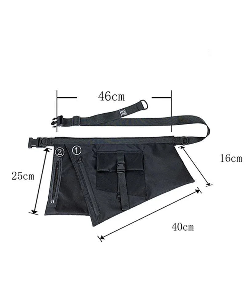 Chic Sling Apron Bag - stylish waist bag - Chic Sling Apron Bag for Everyday Style